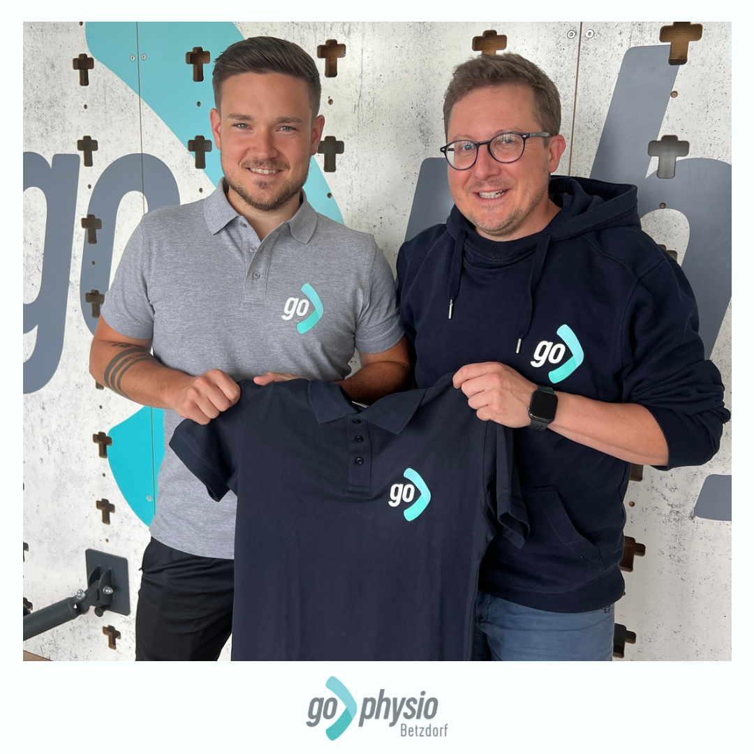 Neuzugang bei go physio | Praxis für Physiotherapie